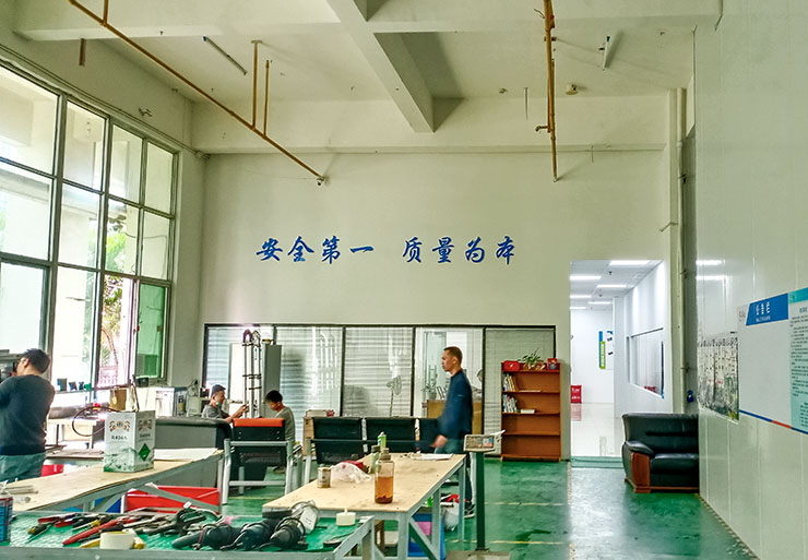 儀器企業文化墻_制造業企業文化墻