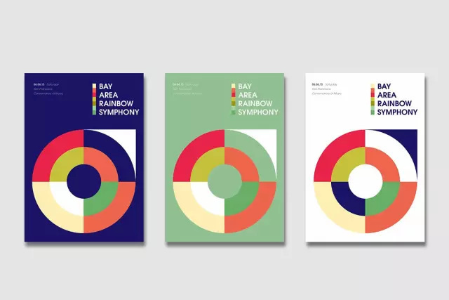Bay Area Rainbow Symphony品牌形象VI設計