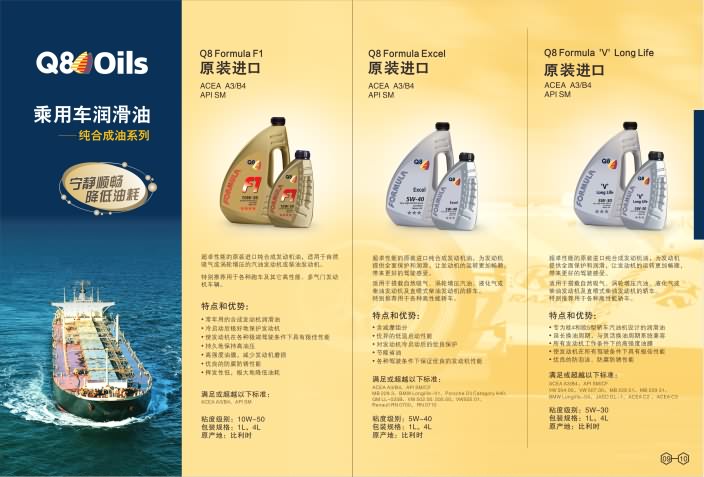 Q8潤滑油形象畫冊