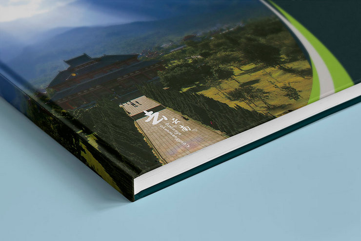 健康旅游管理公司招商畫冊設計