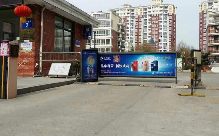 廈門道閘燈箱廣告