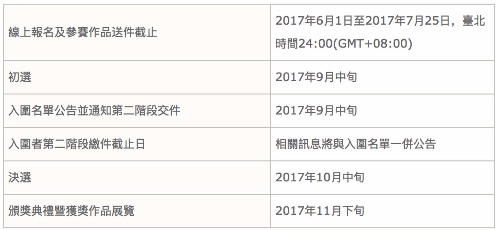 2017臺灣國際學(xué)生創(chuàng)意設(shè)計(jì)大賽