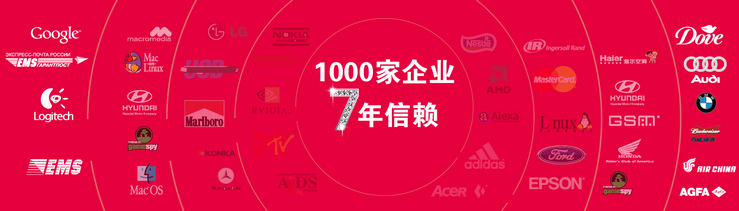 廈門廣告公司服務客戶示意圖